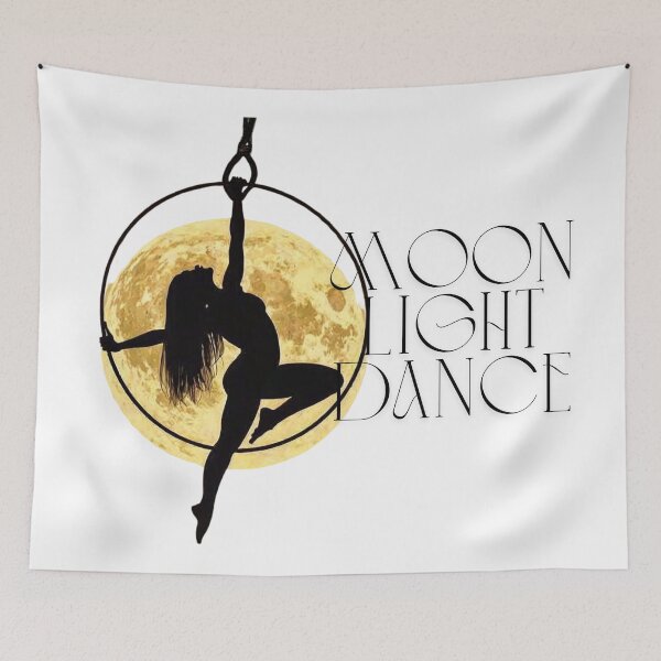 Item preview, Moonlight dance - Aerial hoop design  designed and sold by Stellar Motion by Kornelia.