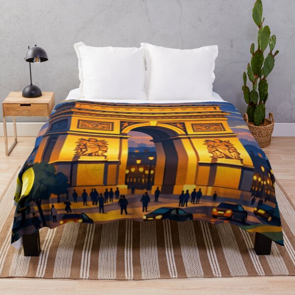 Item preview, Arc de Triomphe Paris Travel Poster designed and sold by MatthewHeights.