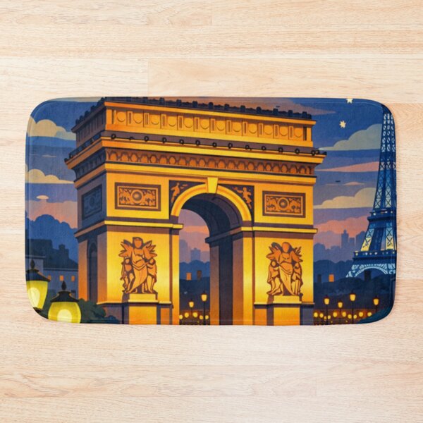 Item preview, Arc de Triomphe Paris Travel Poster designed and sold by MatthewHeights.