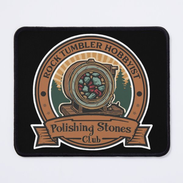 Item preview, Rock Tumbler Hobbyist – Polishing Stones Club designed and sold by KapiPrint.