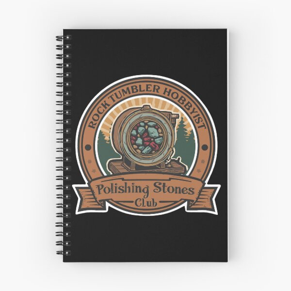 Item preview, Rock Tumbler Hobbyist – Polishing Stones Club designed and sold by KapiPrint.