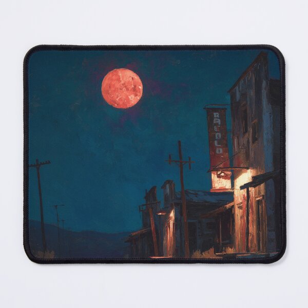 Item preview, Ghost Town Under Blood Moon designed and sold by Rtymer.