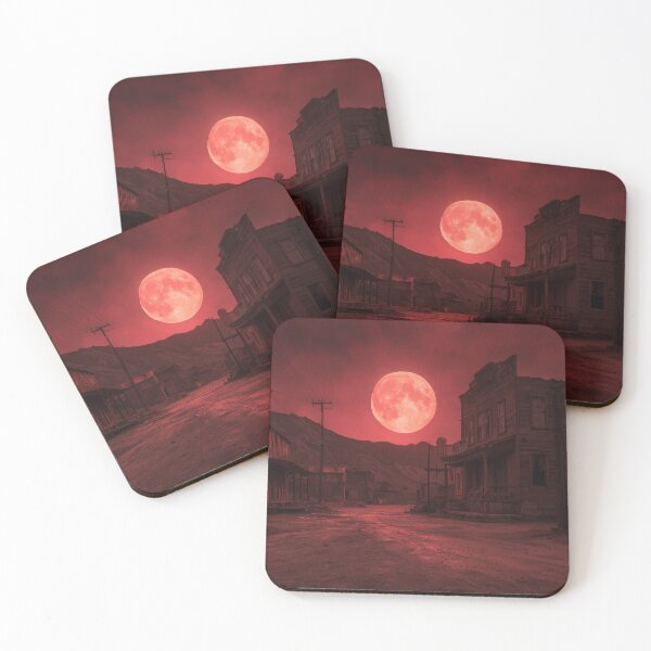 Item preview, Ghost Town Under Blood Moon designed and sold by Rtymer.