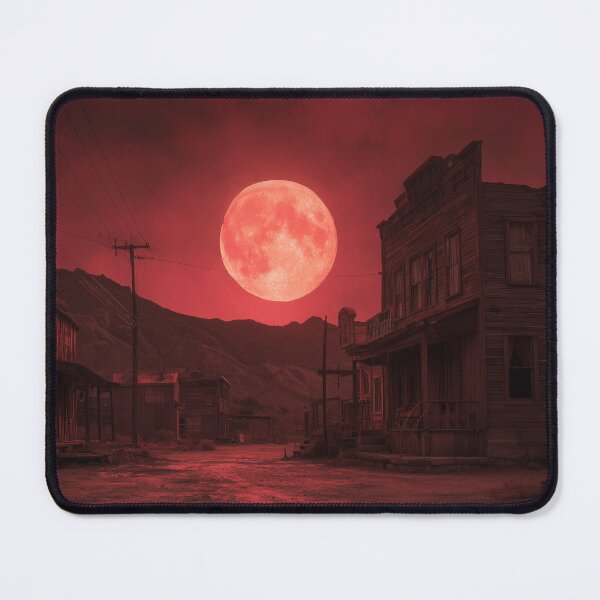 Item preview, Ghost Town Under Blood Moon designed and sold by Rtymer.