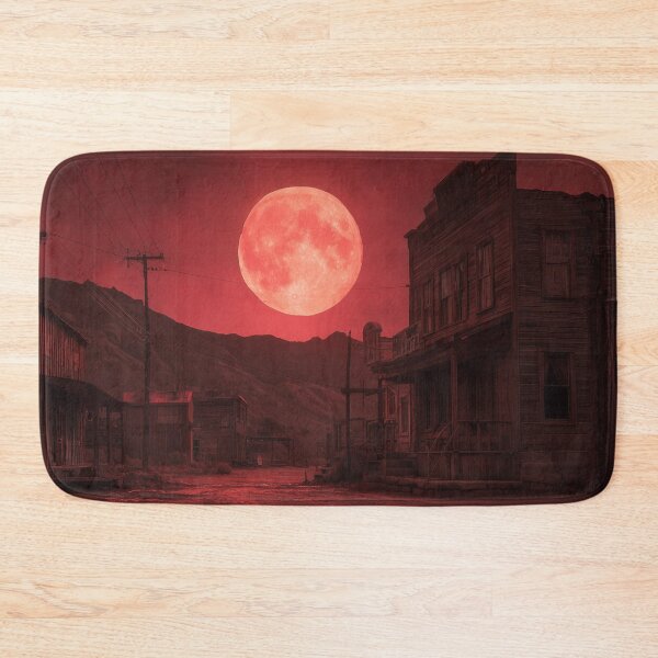 Item preview, Ghost Town Under Blood Moon designed and sold by Rtymer.