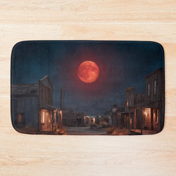 Item preview, Ghost Town Under Blood Moon designed and sold by Rtymer.