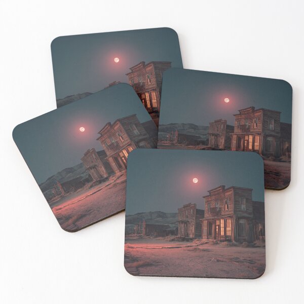 Item preview, Ghost Town Under Blood Moon designed and sold by Rtymer.