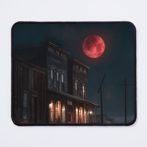Item preview, Ghost Town Under Blood Moon designed and sold by Rtymer.