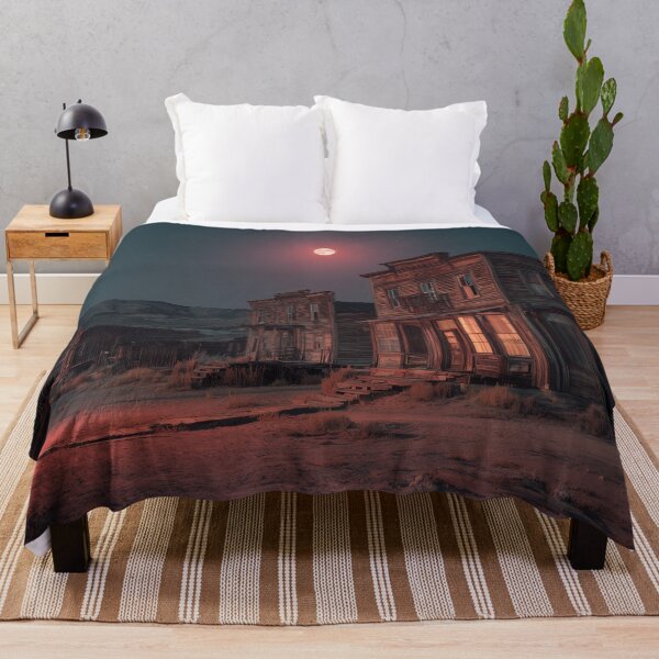 Item preview, Ghost Town Under Blood Moon designed and sold by Rtymer.