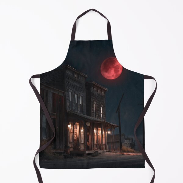 Item preview, Ghost Town Under Blood Moon designed and sold by Rtymer.