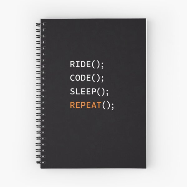 Item preview, Ride code SLEEP repeat designed and sold by MoosElkPL.