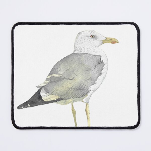 Item preview, Brown gull in watercolor designed and sold by L'Atelier Oranjade.