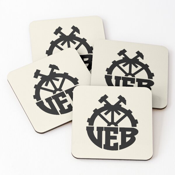 Item preview, VEB Logo - Badge of the GDR (black) designed and sold by VEB Ostladen.