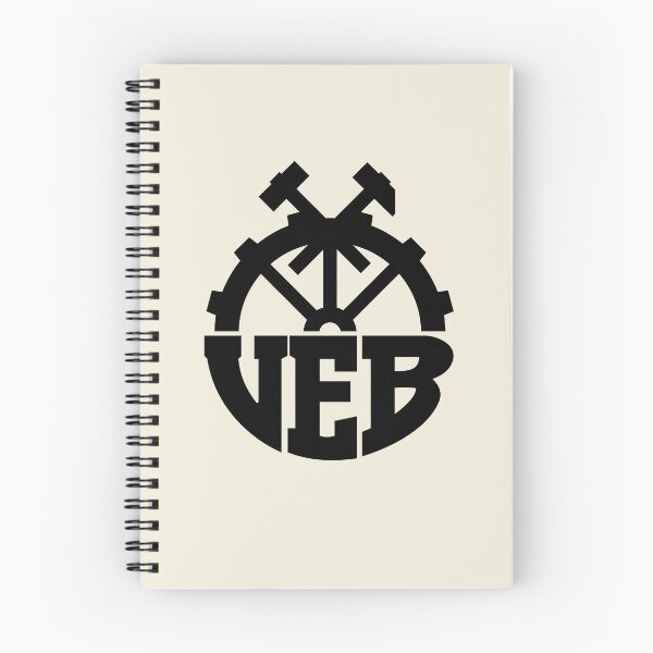 Item preview, VEB Logo - Badge of the GDR (black) designed and sold by VEB Ostladen.