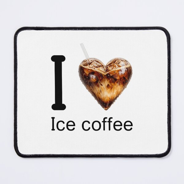 Item preview, I Love Ice Coffee ! designed and sold by greener designs.
