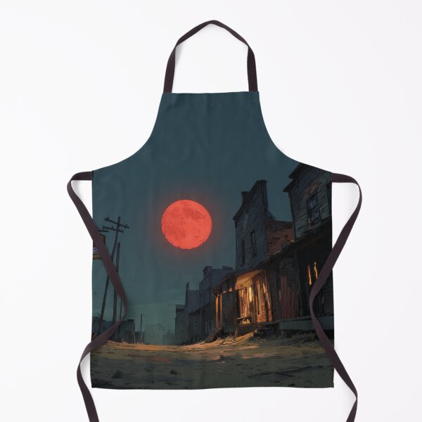 Item preview, Ghost Town Under Blood Moon designed and sold by Rtymer.