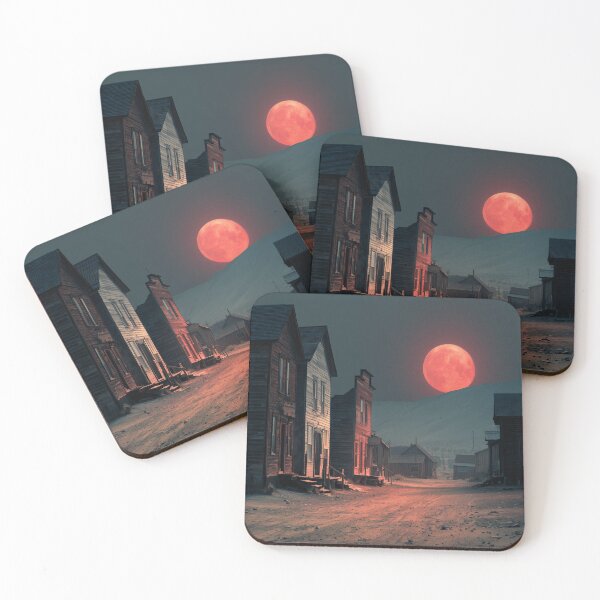 Item preview, Ghost Town Under Blood Moon designed and sold by Rtymer.