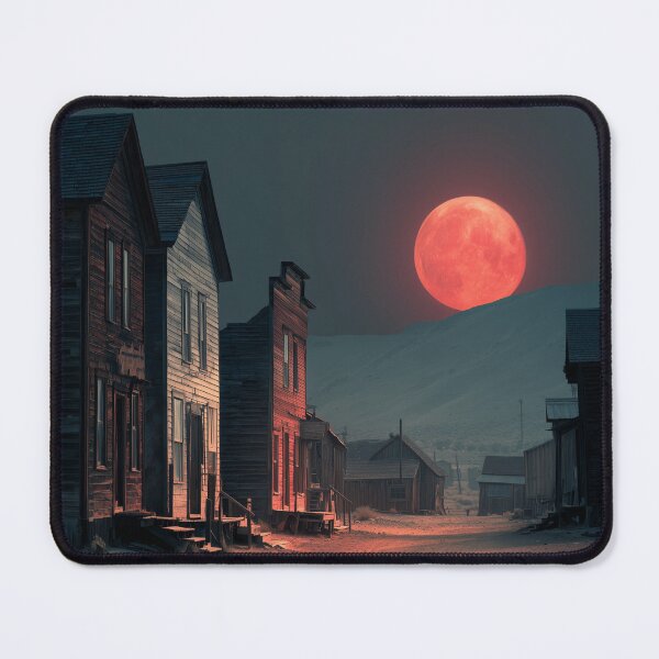 Item preview, Ghost Town Under Blood Moon designed and sold by Rtymer.