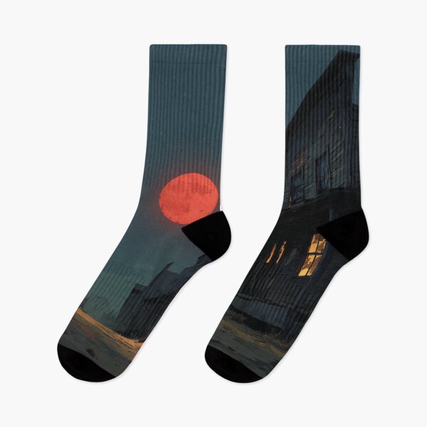 Item preview, Ghost Town Under Blood Moon designed and sold by Rtymer.