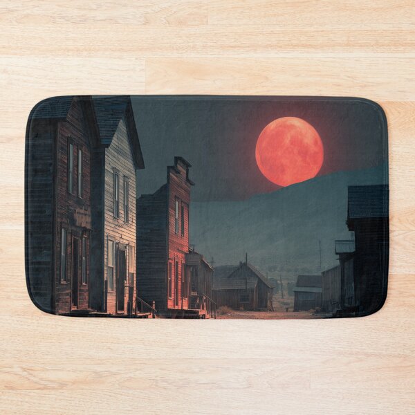 Item preview, Ghost Town Under Blood Moon designed and sold by Rtymer.