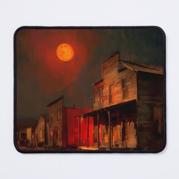Item preview, Ghost Town Under Blood Moon designed and sold by Rtymer.