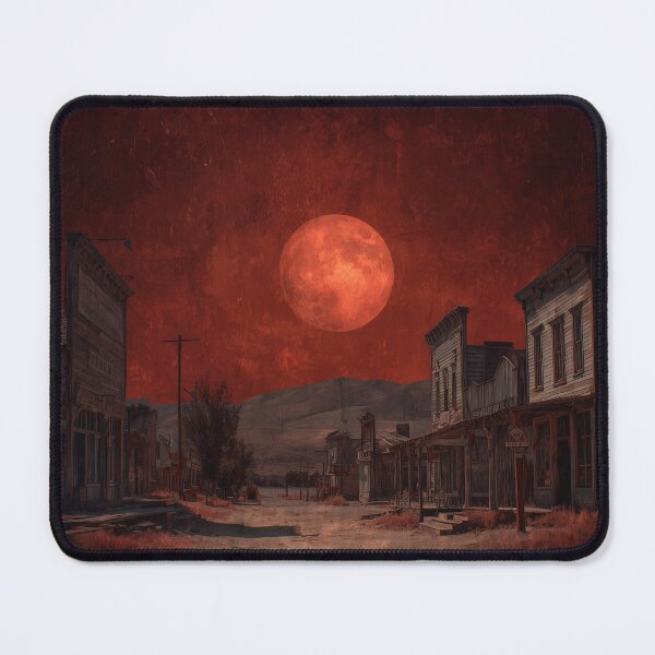 Item preview, Ghost Town Under Blood Moon designed and sold by Rtymer.
