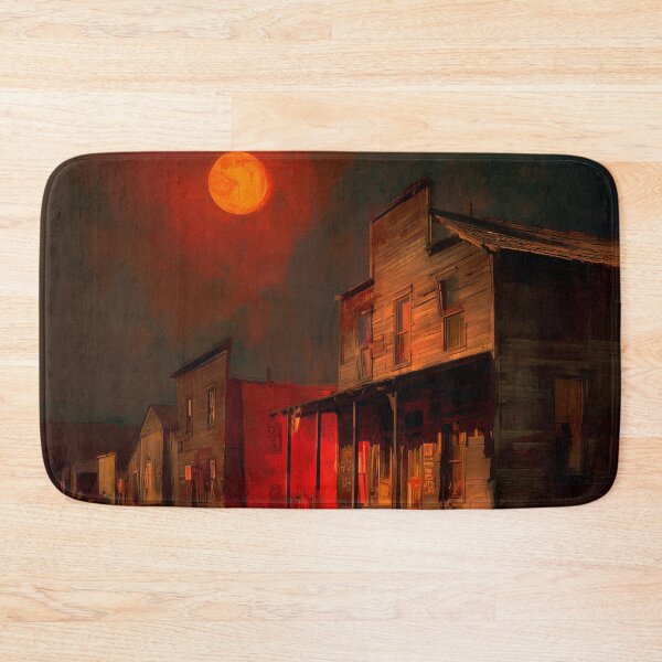 Item preview, Ghost Town Under Blood Moon designed and sold by Rtymer.