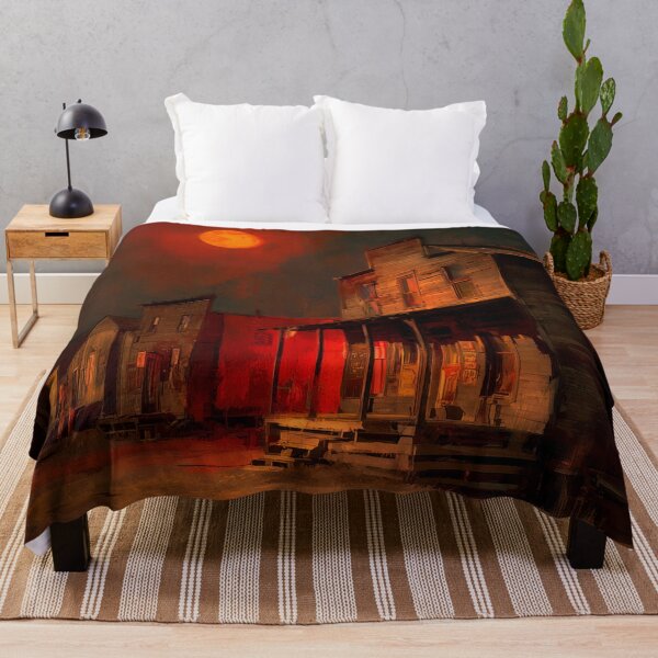 Item preview, Ghost Town Under Blood Moon designed and sold by Rtymer.