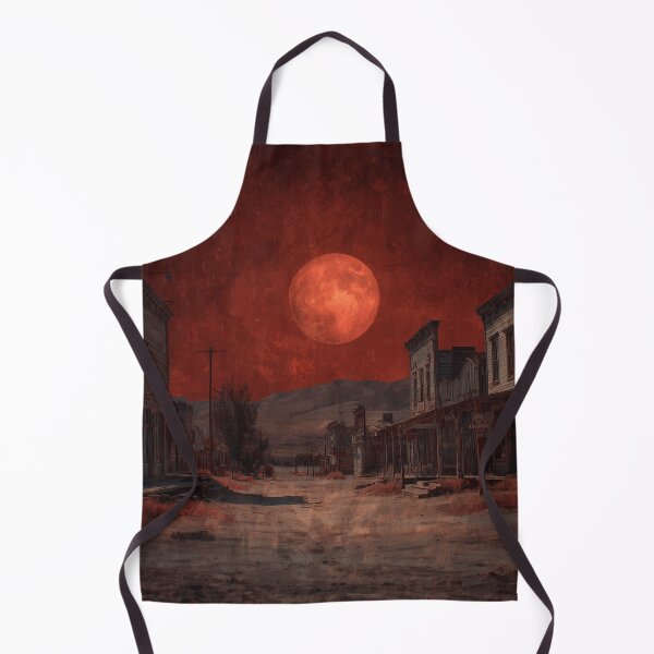 Item preview, Ghost Town Under Blood Moon designed and sold by Rtymer.
