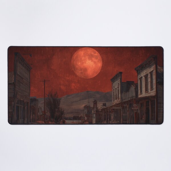 Item preview, Ghost Town Under Blood Moon designed and sold by Rtymer.