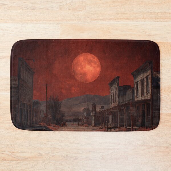 Item preview, Ghost Town Under Blood Moon designed and sold by Rtymer.