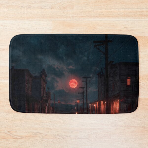 Item preview, Ghost Town Under Blood Moon designed and sold by Rtymer.