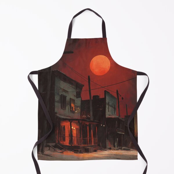 Item preview, Ghost Town Under Blood Moon designed and sold by Rtymer.