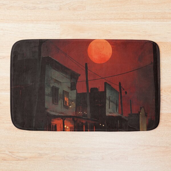 Item preview, Ghost Town Under Blood Moon designed and sold by Rtymer.