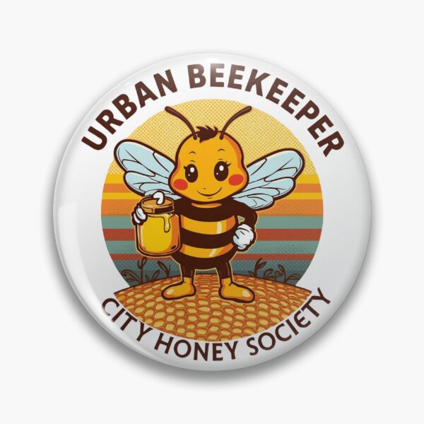 Item preview, Urban Beekeeper – City Honey Society designed and sold by KapiPrint.