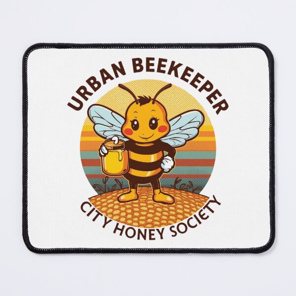 Item preview, Urban Beekeeper – City Honey Society designed and sold by KapiPrint.