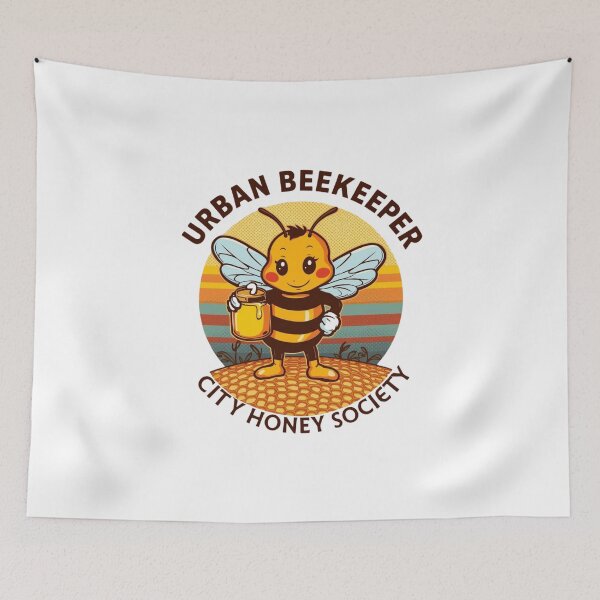 Item preview, Urban Beekeeper – City Honey Society designed and sold by KapiPrint.