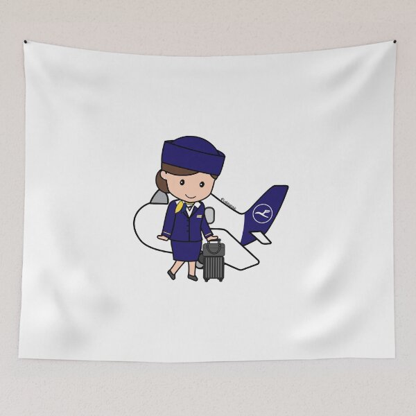 Item preview, LH Lufthansa Flygirl designed and sold by Colalogbook.