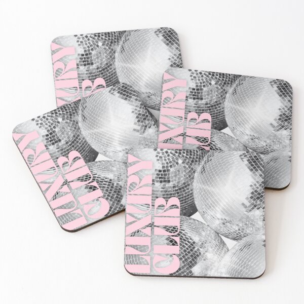 Item preview, Disco Ball Pink Black and White Luxury Club  designed and sold by isjakistudio.