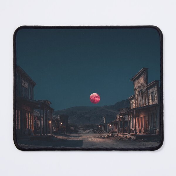 Item preview, Ghost Town Under Blood Moon designed and sold by Rtymer.