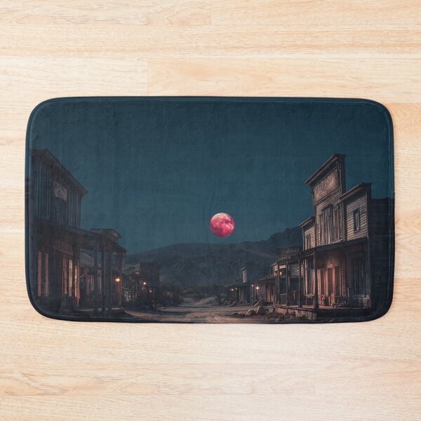 Item preview, Ghost Town Under Blood Moon designed and sold by Rtymer.