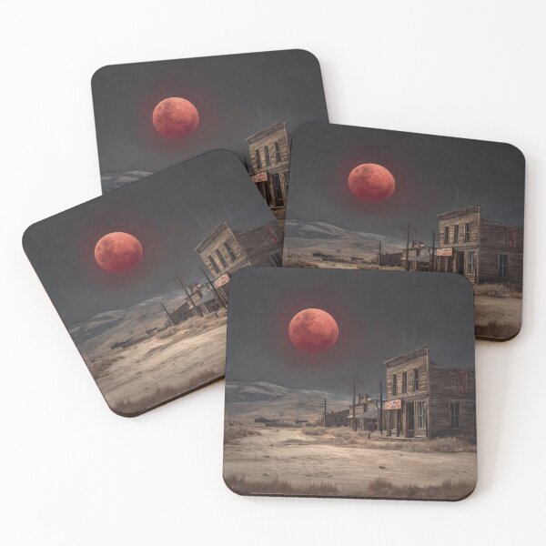 Item preview, Ghost Town Under Blood Moon designed and sold by Rtymer.