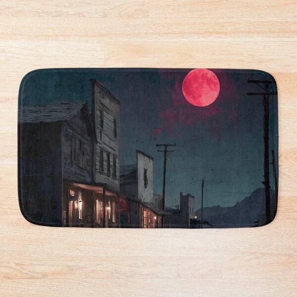 Item preview, Ghost Town Under Blood Moon designed and sold by Rtymer.