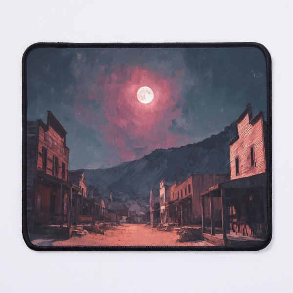 Item preview, Ghost Town Under Blood Moon designed and sold by Rtymer.