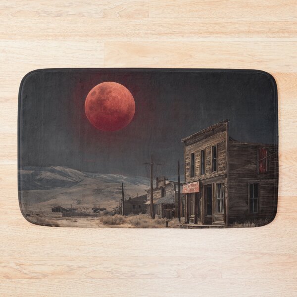 Item preview, Ghost Town Under Blood Moon designed and sold by Rtymer.