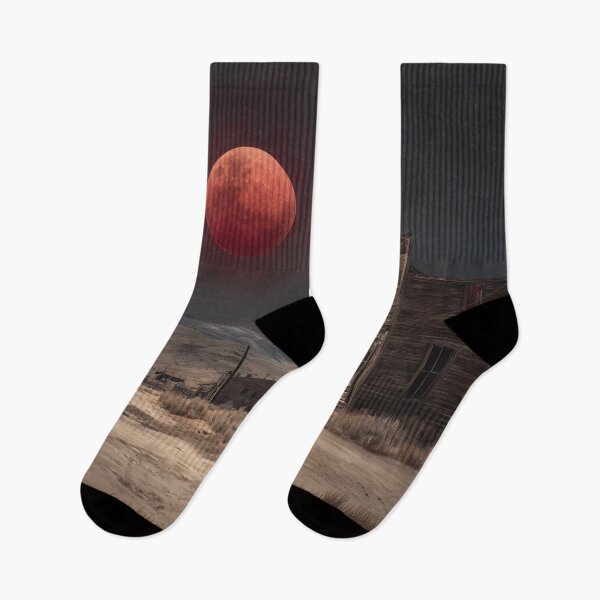 Item preview, Ghost Town Under Blood Moon designed and sold by Rtymer.