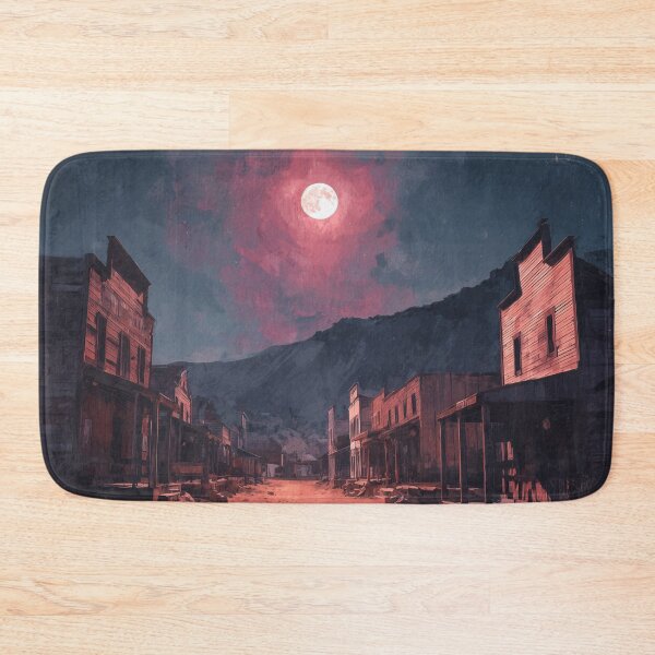 Item preview, Ghost Town Under Blood Moon designed and sold by Rtymer.