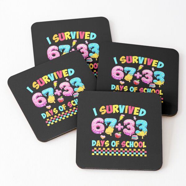 Item preview, I Survived 100 Days of School Donut Style Colorful  designed and sold by gladysenglish.
