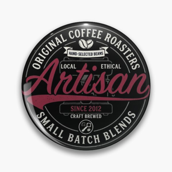 Item preview, Vintage Coffee Emblem – Local Artisan Blend designed and sold by Dogandesighn.