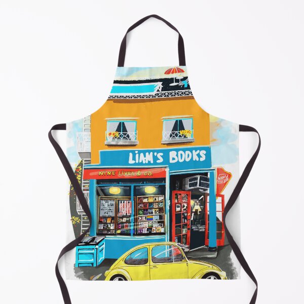 Item preview, Cozy Indie Bookshop Aesthetic | Vintage Storefront Art designed and sold by Tokraz-art.